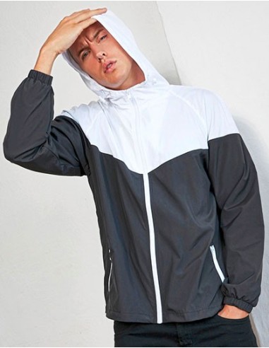 B-BY129-2-Tone Tech Windrunner